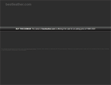 Tablet Screenshot of bestleather.com